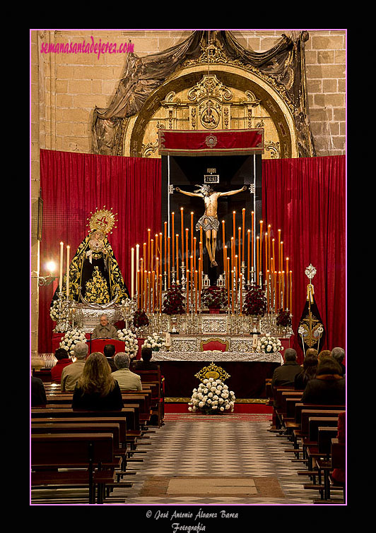Altar de Cultos de la Hermandad del Cristo de la Viga 2011