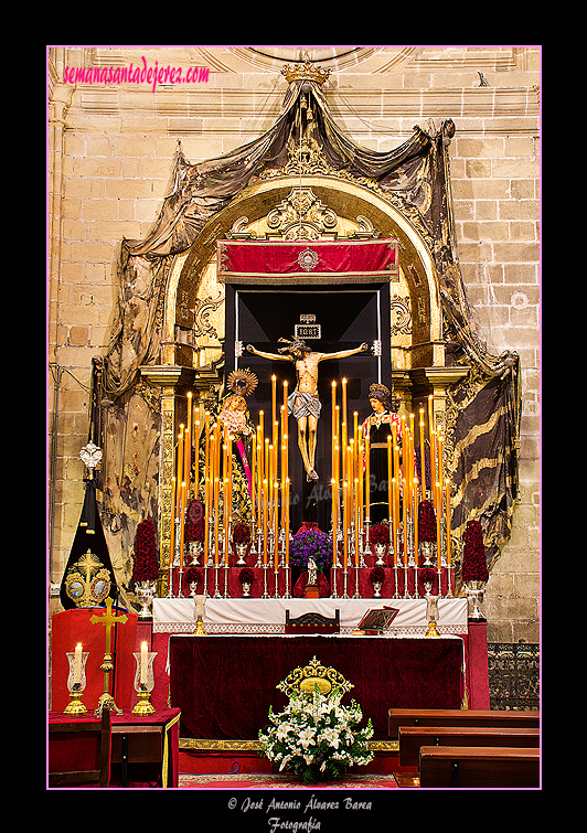 Altar de Cultos de la Hermandad del Cristo de la Viga 2012