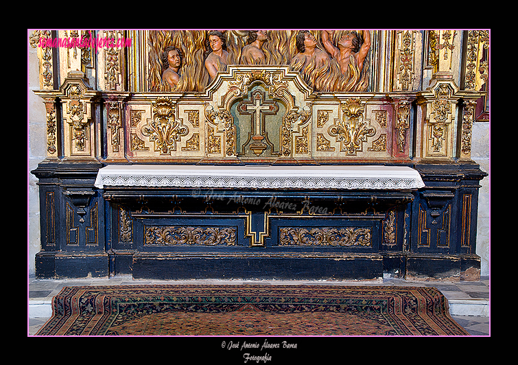 Mesa del Retablo de Ánimas (Santa Iglesia Catedral)