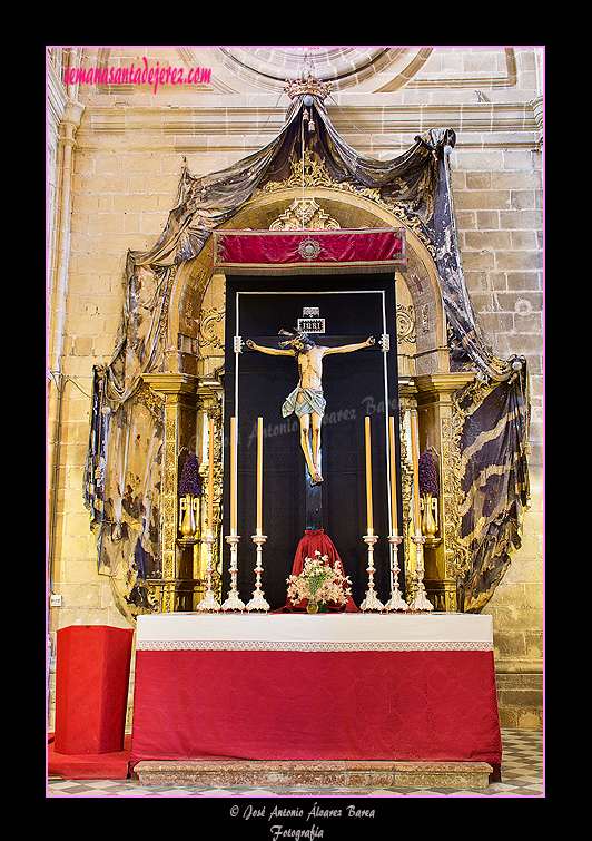 Retablo del Cristo de la Viga (Nave del Evangelio - Santa Iglesia Catedral)