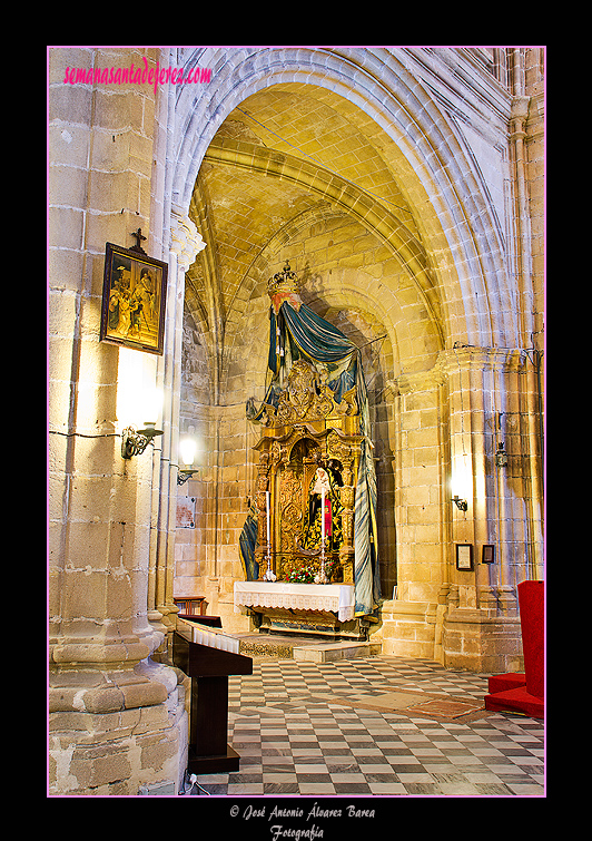 Tramo del Retablo de San José, actualmente de Nuestra Señora del Socorro (Santa Iglesia Catedral)