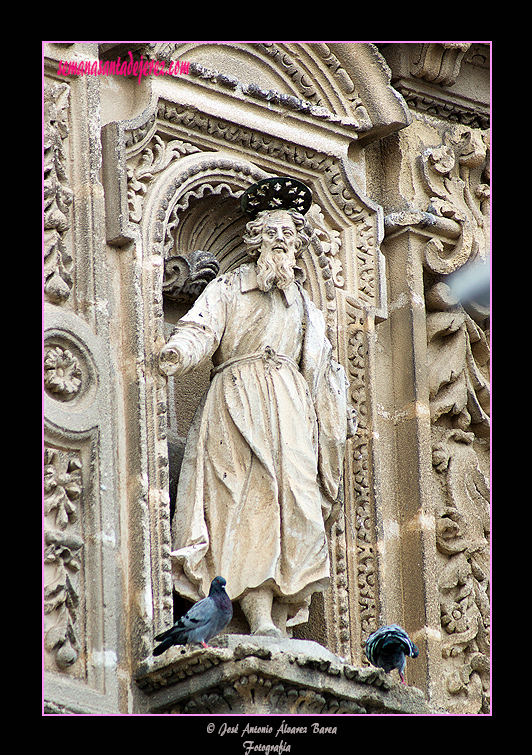 Zacarías (Portada de la Visitación de la Santa Iglesia Catedral)