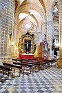 Tramo del retablo del Cristo de la Viga (Nave del Evangelio - Santa Iglesia Catedral)