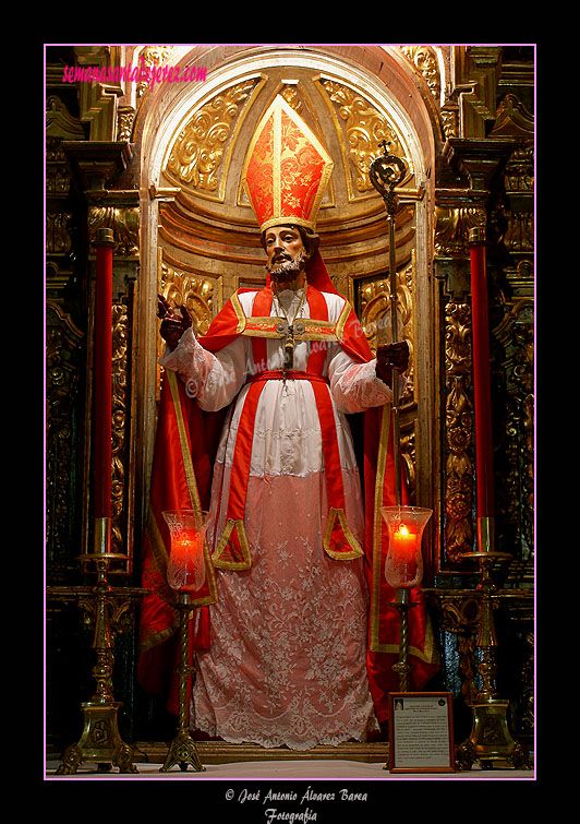 Santo Obispo y Mártir San Blas (Iglesia de San Mateo)