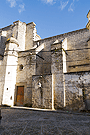 Muro del lado del Evangelio de la Iglesia Parroquial de San Mateo