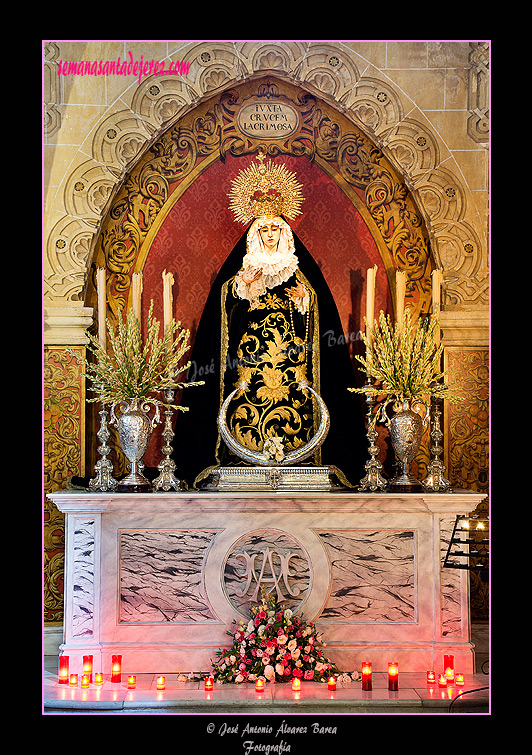 Altar de Nuestra Señora de las Lágrimas (Iglesia de San Juan de los Caballeros)