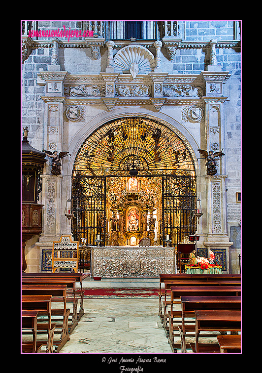 Portada plateresca de la Capilla de la Virgen de Consolación (Iglesia Conventual Dominica de Santo Domingo)