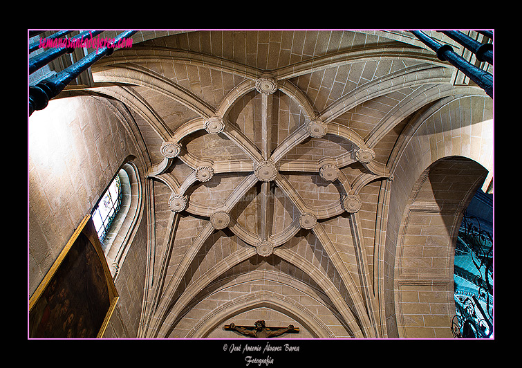 Bóveda de la Capilla de los Cuenca (Iglesia Conventual Dominica de Santo Domingo)