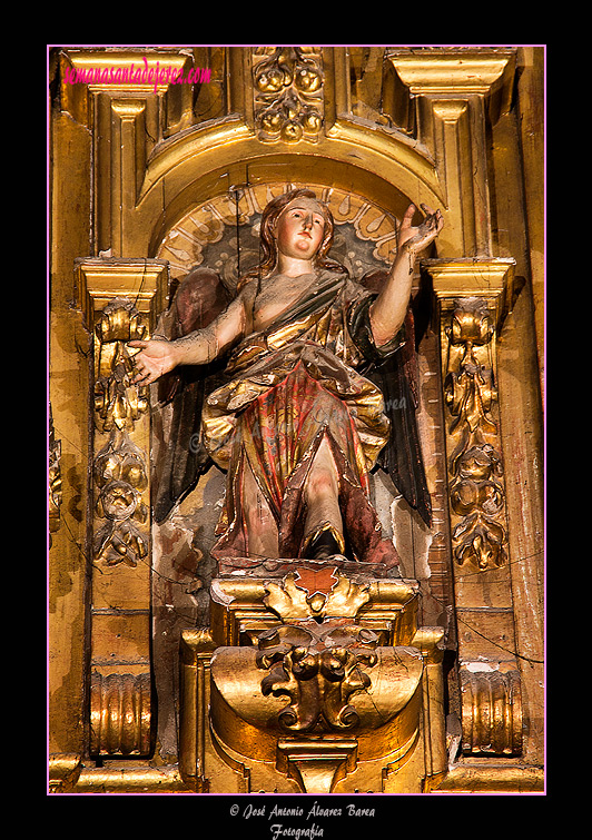 Arcángel (Capilla de Santo Domingo - Iglesia Conventual Dominica de Santo Domingo)
