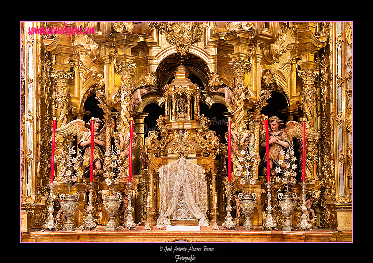 Cuerpo del retablo del Sagrario (Iglesia de San Miguel)