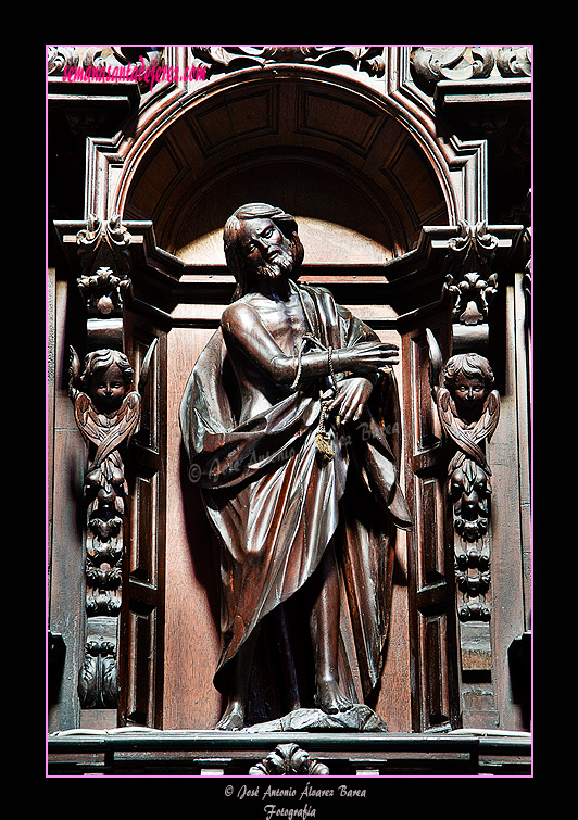Ecce Homo en la cajonera (Sacristía - Iglesia de San Miguel)