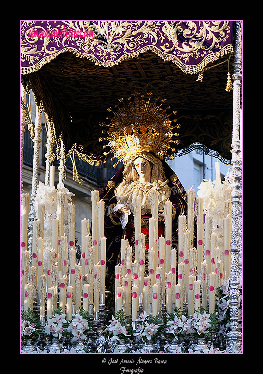 Paso de Palio de Nuestra Madre y Señora del Traspaso