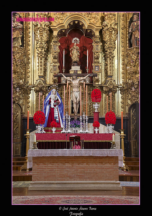 Altar de Cultos de la Hermandad del Cristo del Perdón 2011
