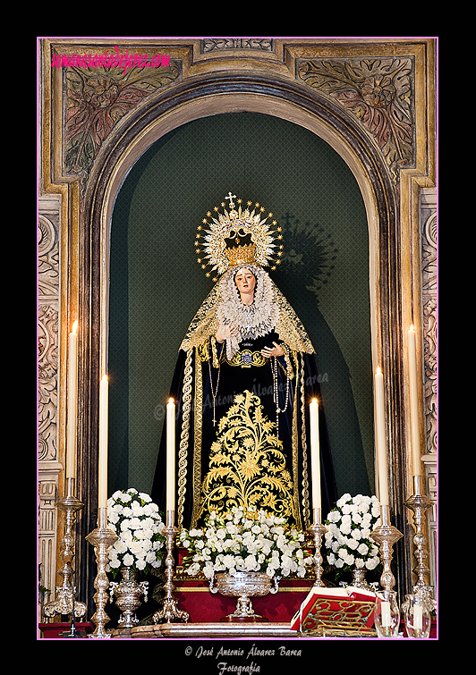 Altar de Triduo de María Santísima del Perpetuo Socorro 2012