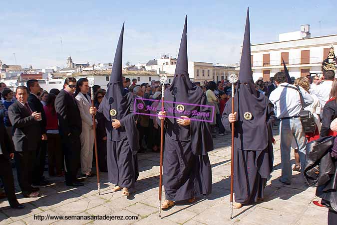 Presidencia del Paso del Cristo de la Hermandad del Perdón