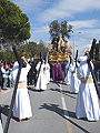 Paso de Misterio del Santísimo Cristo de la Clemencia en la Traición de Judas