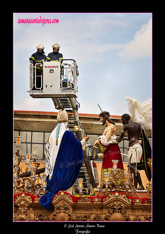 Paso de Misterio de Nuestro Padre Jesús de la Paz.