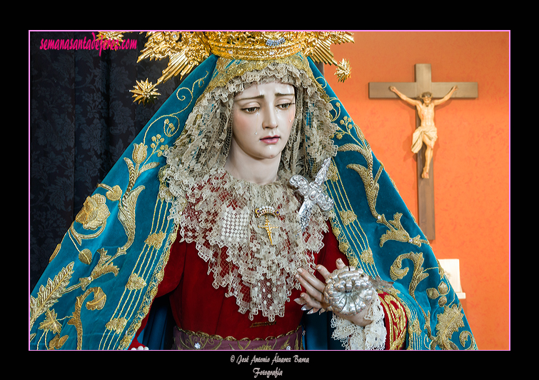 Angustia de María, Madre de la Iglesia