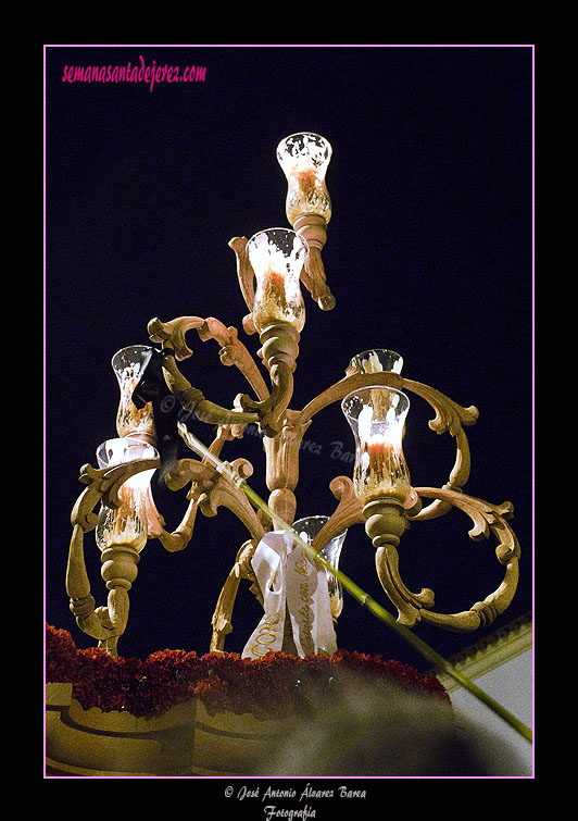 Candelabro del Paso de Misterio de Nuestro Padre Jesús de la Salud