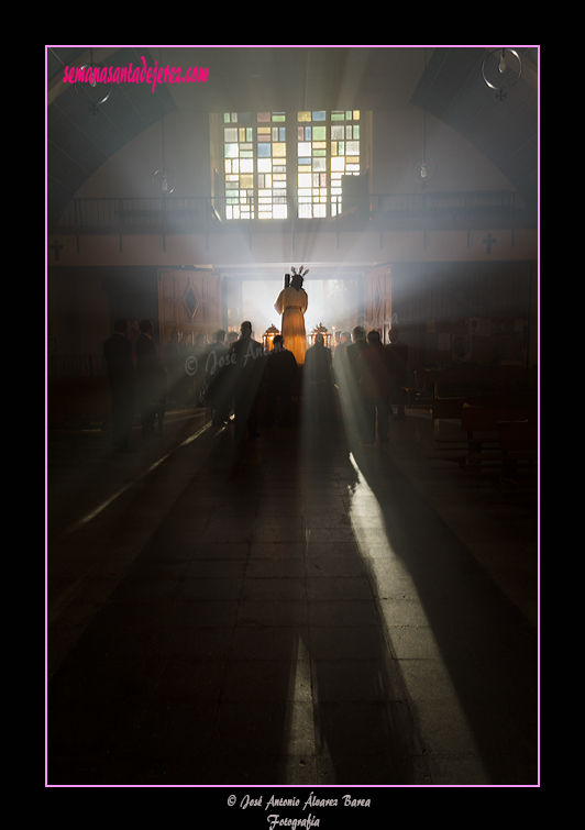 Traslado de Nuestro Padre Jesús de la Salud a la Santa Iglesia Catedral con motivo de la erección canónica como Hermandad de Penitencia (11 de enero de 2013)
