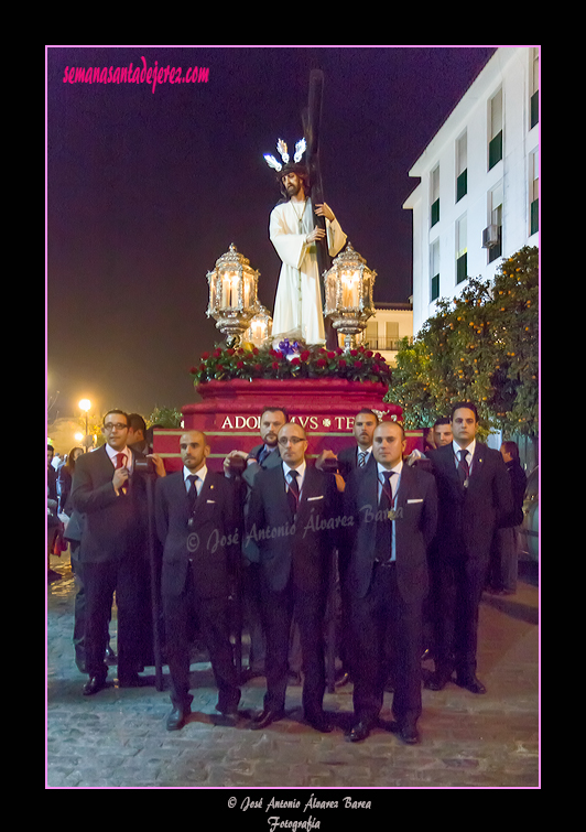 Traslado de Nuestro Padre Jesús de la Salud a la Santa Iglesia Catedral con motivo de la erección canónica como Hermandad de Penitencia (11 de enero de 2013)