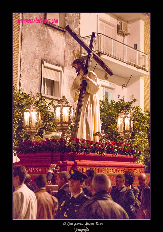 Traslado de vuelta de Nuestro Padre Jesús de la Salud de la Santa Iglesia Catedral con motivo de la erección canónica como Hermandad de Penitencia (12 de enero de 2013)