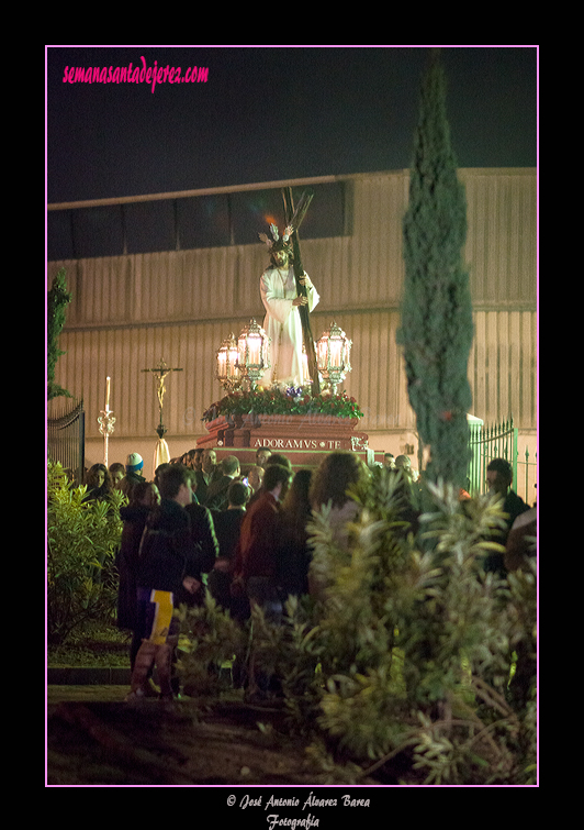 Traslado de Nuestro Padre Jesús de la Salud a la Santa Iglesia Catedral con motivo de la erección canónica como Hermandad de Penitencia (11 de enero de 2013)