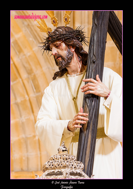 Nuestro Padre Jesús de la Salud en la Santa Iglesia Catedral con motivo de la erección canónica como Hermandad de Penitencia (12 de enero de 2013)