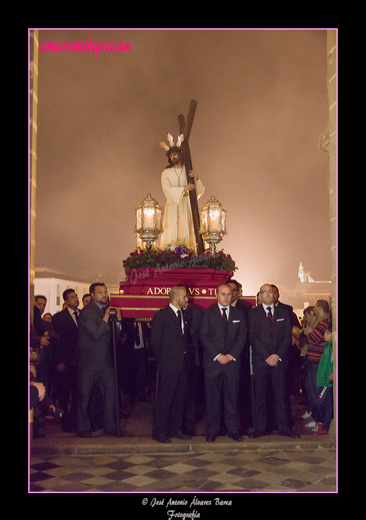 Traslado de Nuestro Padre Jesús de la Salud a la Santa Iglesia Catedral con motivo de la erección canónica como Hermandad de Penitencia (11 de enero de 2013)