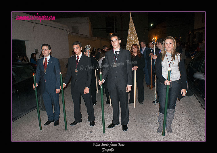 Acompañantes de la Agrupación Parroquial de Nuestro Padre Jesús de la Salud