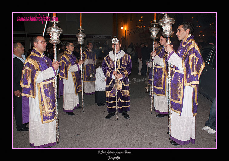 Cuerpo de Acólitos del Paso de Misterio de la Agrupación Parroquial de Nuestro Padre Jesús de la Salud