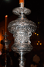 Cirial del cortejo del Paso de Misterio de la Agrupación Parroquial de Nuestro Padre Jesús de la Salud