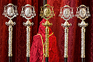 Varas de la Hermandad de Nuestro Padre Jesús de la Salud