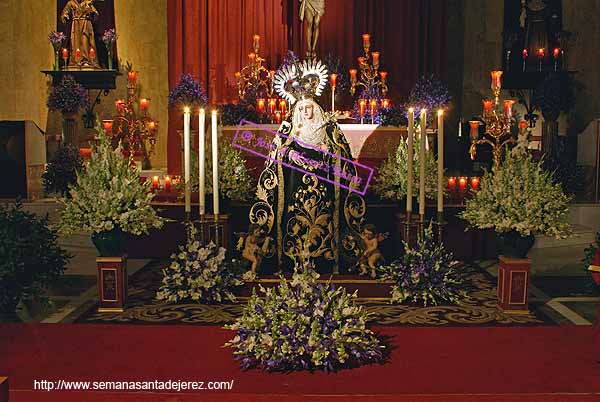 Besamanos de Nuestra Señora Reina de los Ángeles (17 de Febrero de 2008)