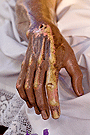 Mano derecha del Santísimo Cristo de la Sagrada Mortaja