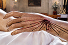 Mano izquierda del Santísimo Cristo de la Sagrada Mortaja