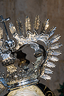Ráfaga de la corona de Nuestra Señora Reina de los Ángeles