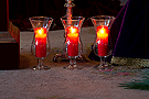 Tulipas en el Besamanos de Nuestra Señora Reina de los Ángeles 2011