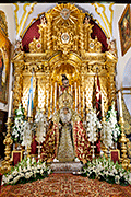 Besamanos de María Santísima de la O (Iglesia de los Santos Mártires Ciriaco y Paula) (Málaga). 15 de diciembre de 2013