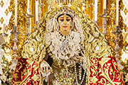 Besamanos de María Santísima de la O (Iglesia de los Santos Mártires Ciriaco y Paula) (Málaga). 15 de diciembre de 2013