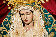 Besamanos de María Santísima de la O (Iglesia de los Santos Mártires Ciriaco y Paula) (Málaga). 15 de diciembre de 2013