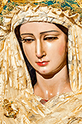 Besamanos de María Santísima de la O (Iglesia de los Santos Mártires Ciriaco y Paula) (Málaga). 15 de diciembre de 2013