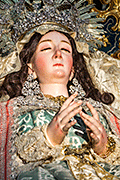 Exposición al Culto de Nuestra Señora de la Dormición (Convento de Santa Rosalía - Sevilla). 15 de agosto de 2014