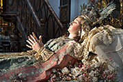 Exposición al Culto de Nuestra Señora de la Dormición (Convento de Santa Rosalía - Sevilla). 15 de agosto de 2014