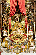 Exposición al Culto de Nuestra Señora del Tránsito (Convento del Pozo Santo - Sevilla). 15 de agosto de 2014