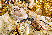 Exposición al Culto de Nuestra Señora del Tránsito (Convento del Pozo Santo - Sevilla). 15 de agosto de 2014