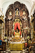 Exposición al Culto de Nuestra Señora del Tránsito (Convento del Pozo Santo - Sevilla). 15 de agosto de 2014