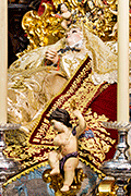 Exposición al Culto de Nuestra Señora del Tránsito (Convento del Pozo Santo - Sevilla). 15 de agosto de 2014