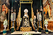 Besamanos de la María Santísima de las Tristezas (Capilla del Dulce Nombre de Jesús - Sevilla). 8 de diciembre de 2013