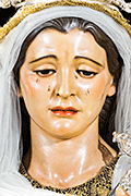 Besamanos de la María Santísima de las Tristezas (Capilla del Dulce Nombre de Jesús - Sevilla). 8 de diciembre de 2013